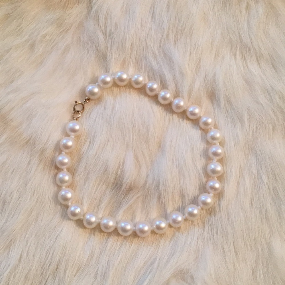 Genuine Pearl Bracelet